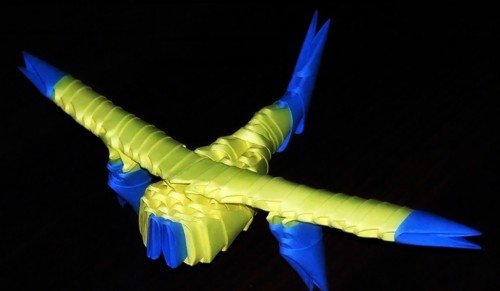 Модульне орігамі Літак