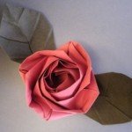  Орігамі Роза – Evi Rose за схемою Evi Binzinger