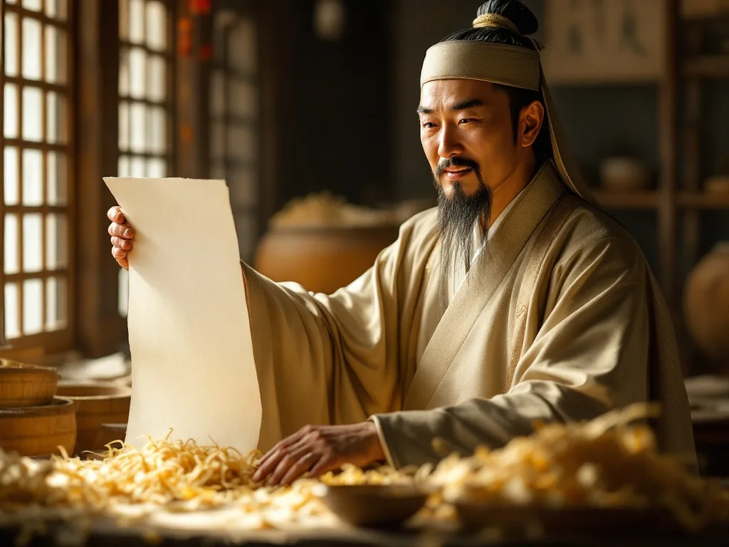 Cai Lun, Han dynasty Chinese inventor of papermaking