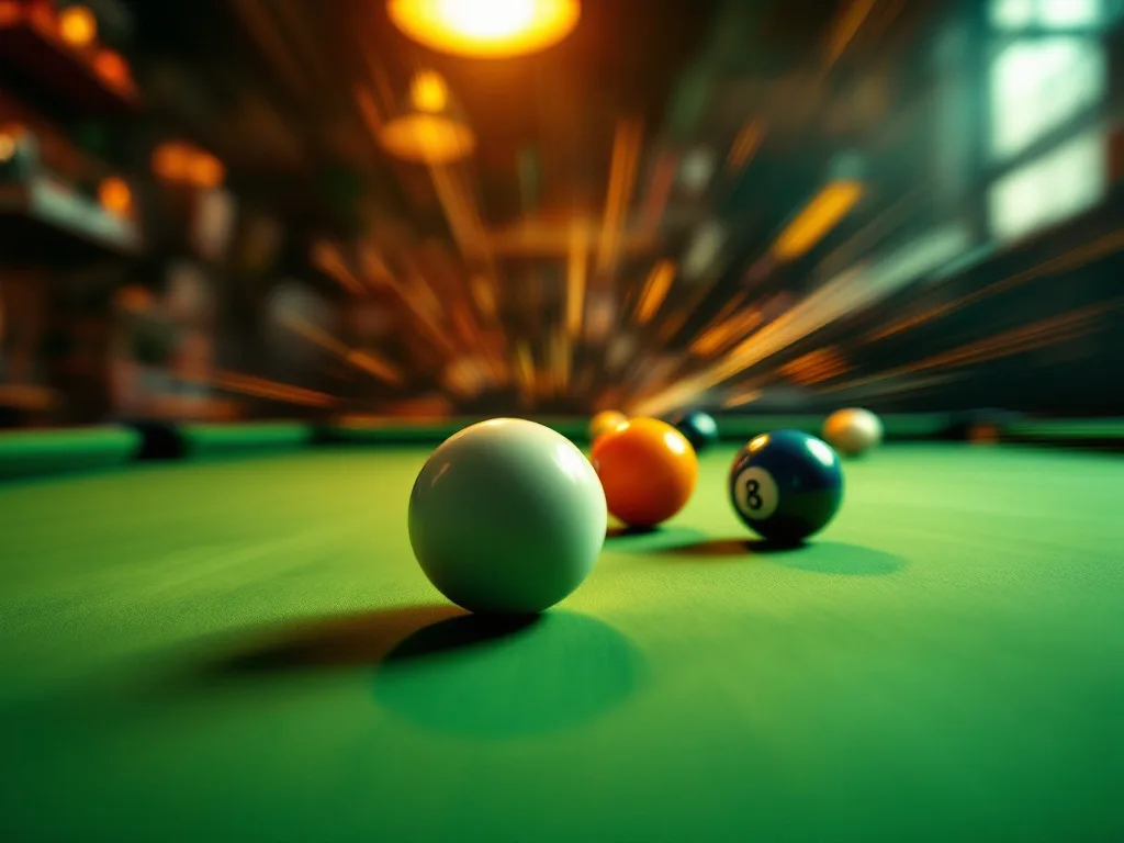carom billiards (pocketless billiard game)