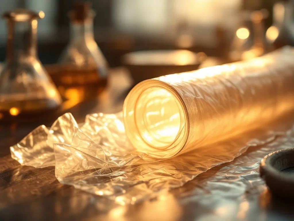 cellophane (invented by Jacques E. Brandenberger)