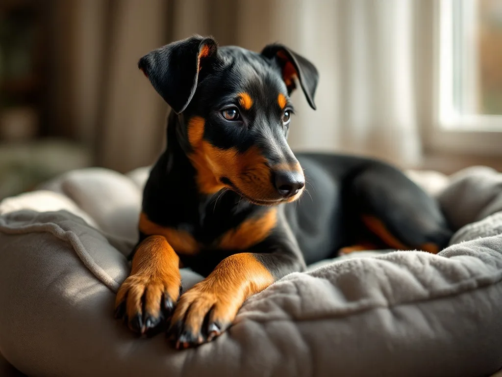 Doberman Pinscher (puppy)