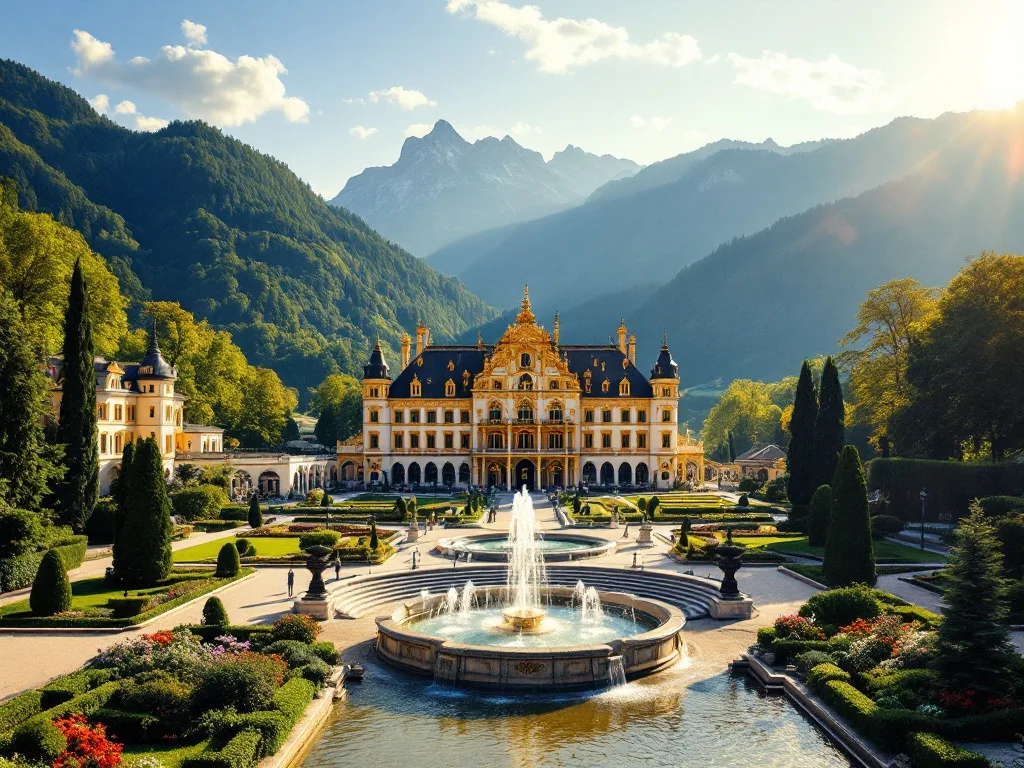 Linderhof Palace (Schloss Linderhof), Bavaria, Germany