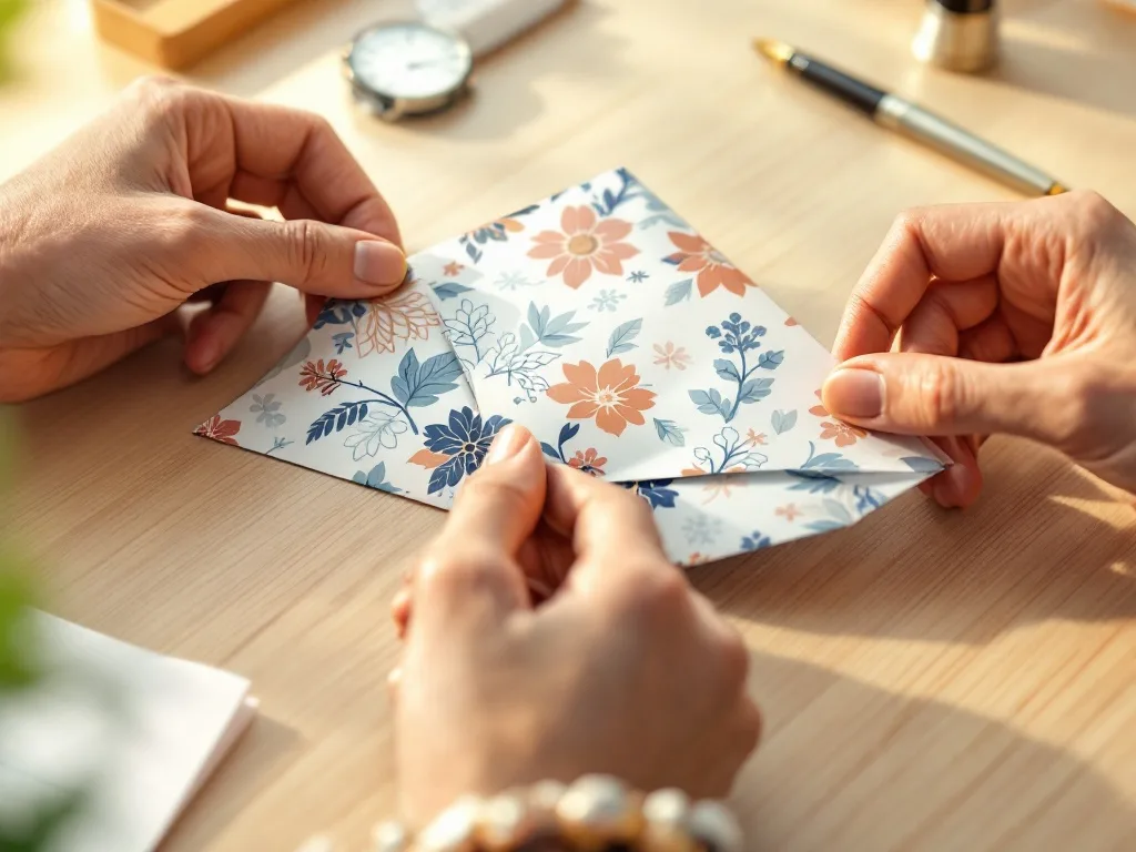 Origami envelope