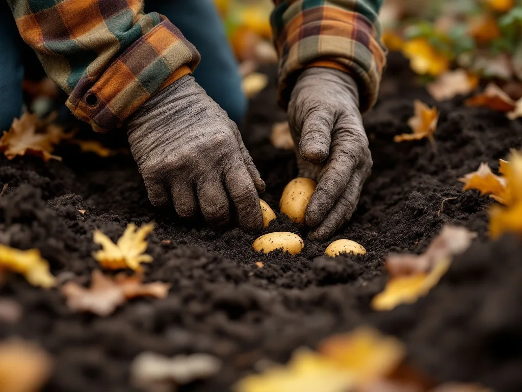 planting potatoes before winter (gardening, miscategorized)